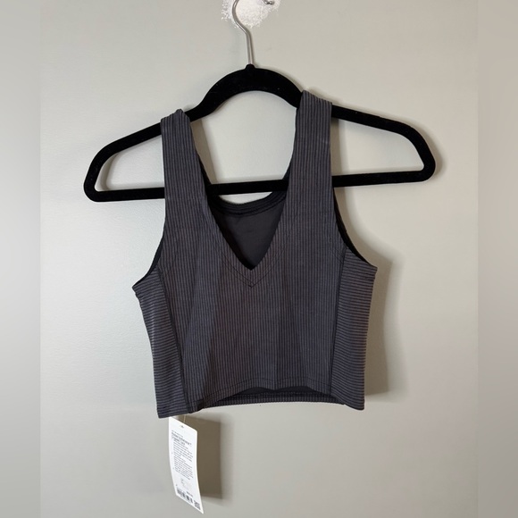Lululemon Ribbed Softstreme Cropped Tank - Picture 3 of 3